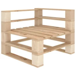 Canapé Palette D'angle De Jardin Bois