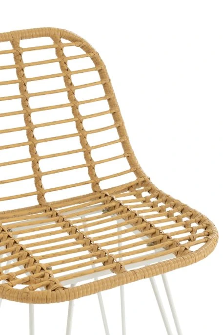 Chaise De Bar Extérieur Métal Bicolore Nia L 57 Cm 6 Chaise De Bar Extérieur Métal Bicolore Nia L 57 Cm – Image 6