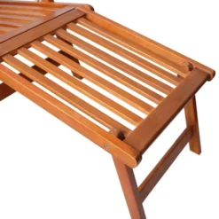 Chaise De Terrasse Avec Repose-pied Et Coussin Acacia Solide 13 15 Chaise De Terrasse Avec Repose-pied Et Coussin Acacia Solide 13 -Le Coin Jardin chaise de terrasse avec repose pied et coussin acacia solide 3666722931878 840338