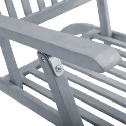 Chaise De Terrasse Avec Repose-pied Et Coussin Acacia Solide 20 -Le Coin Jardin chaise de terrasse avec repose pied et coussin acacia solide 8720286279595 840421