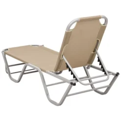 Chaise Longue Aluminium Et Textilène Crème 11 Chaise Longue Aluminium Et Textilène Crème -Le Coin Jardin chaise longue aluminium et textilene creme 3666722363310 936708