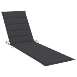 Chaise Longue Avec Coussin Anthracite Bois De Teck Solide 21 Chaise Longue Avec Coussin Anthracite Bois De Teck Solide -Le Coin Jardin chaise longue avec coussin anthracite bois de teck solide 3666722340212 963458