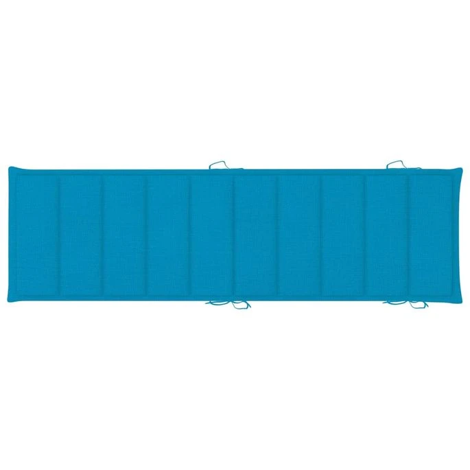 Chaise Longue Avec Coussin Gris Bois D'acacia Solide 2 12 Chaise Longue Avec Coussin Gris Bois D'acacia Solide 2 – Image 12