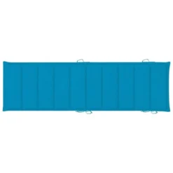 Chaise Longue De Jardin Avec Coussin Bois D'acacia Solide 48 -Le Coin Jardin chaise longue de jardin avec coussin bois d acacia solide 8720286239698 817373