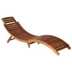 Chaise Longue De Jardin Avec Table Et Coussin Bois D'acacia 22 -Le Coin Jardin chaise longue de jardin avec table et coussin bois d acacia 3666722751568 817587