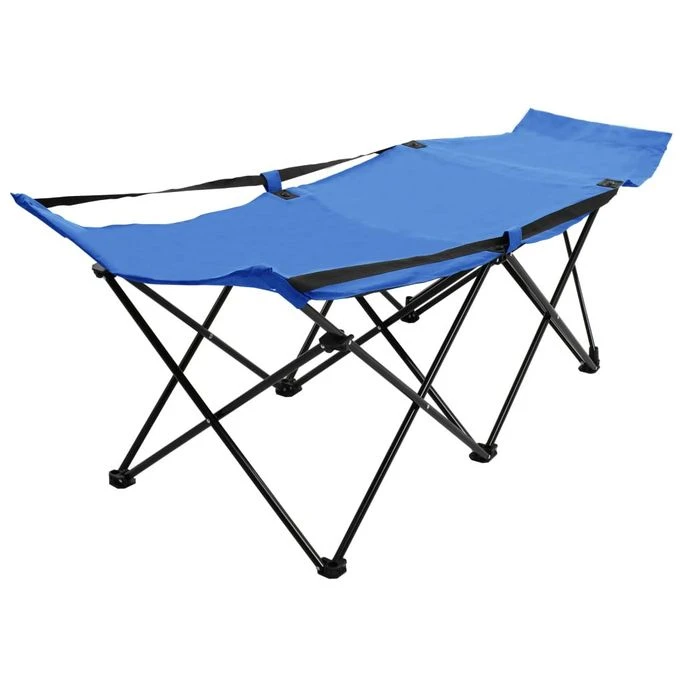 Chaise Longue Pliable Bleu Acier 1 Chaise Longue Pliable Bleu Acier