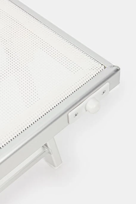 Chaise Longue Pliante En Aluminium Blanc Jorgia - Lot De 2 5 Chaise Longue Pliante En Aluminium Blanc Jorgia - Lot De 2 – Image 5