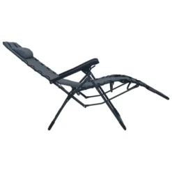 Chaise Pliable De Terrasse Gris Textilène 12 Chaise Pliable De Terrasse Gris Textilène -Le Coin Jardin chaise pliable de terrasse gris textilene 3666722322300 983556