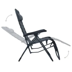 Chaise Pliable De Terrasse Gris Textilène 13 Chaise Pliable De Terrasse Gris Textilène -Le Coin Jardin chaise pliable de terrasse gris textilene 3666722322300 983557