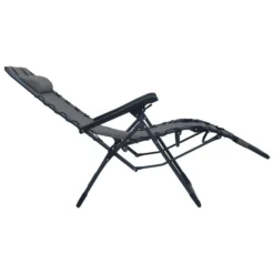Chaises Pliables De Terrasse 2 Pcs Gris Textilène -Le Coin Jardin chaises pliables de terrasse 2 pcs gris textilene 3666722356558 942183