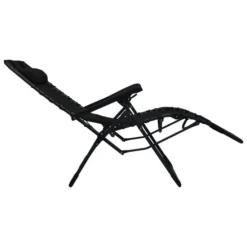 Chaises Pliables De Terrasse 2 Pcs Noir Textilène -Le Coin Jardin chaises pliables de terrasse 2 pcs noir textilene 3666722356541 942192