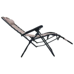 Chaises Pliables De Terrasse 2 Pcs Taupe Textilène 12 Chaises Pliables De Terrasse 2 Pcs Taupe Textilène -Le Coin Jardin chaises pliables de terrasse 2 pcs taupe textilene 3666722356534 942200