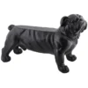 Esschert Design Banc De Jardin Bouledogue Noir AV14