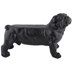 Esschert Design Banc De Jardin Bouledogue Noir AV14 -Le Coin Jardin esschert design banc de jardin bouledogue noir av14 8714982141713 974151