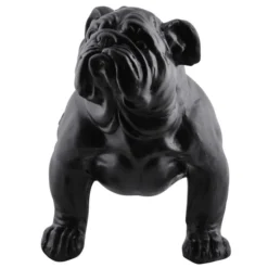 Esschert Design Banc De Jardin Bouledogue Noir AV14 -Le Coin Jardin esschert design banc de jardin bouledogue noir av14 8714982141713 974152