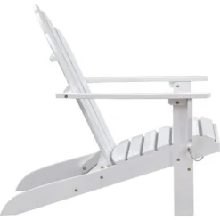 Fauteuil De Jardin Inclinable En Acacia FSC - 72,5 X 89,5 X H.94 Cm - Blanc -Le Coin Jardin fauteuil de jardin inclinable en acacia fsc 72 5 x 89 5 x h 94 cm blanc 3612408315739 661213