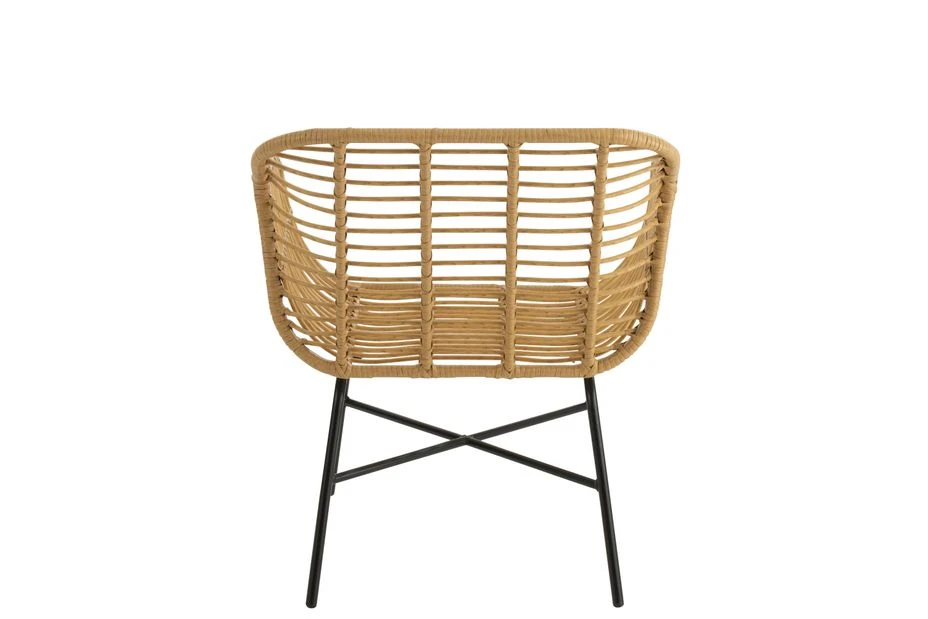 Fauteuil De Jardin Métal Naturel Rachella L 68 Cm 4 Fauteuil De Jardin Métal Naturel Rachella L 68 Cm – Image 4