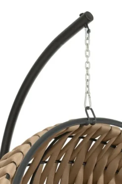 Fauteuil Suspendu Avec Coussin Métal Beige Pona 16 Fauteuil Suspendu Avec Coussin Métal Beige Pona -Le Coin Jardin fauteuil suspendu avec coussin metal beige pona 5400924216306 1336047