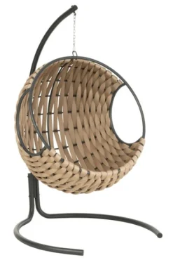 Fauteuil Suspendu Avec Coussin Métal Beige Pona 19 Fauteuil Suspendu Avec Coussin Métal Beige Pona -Le Coin Jardin fauteuil suspendu avec coussin metal beige pona 5400924216306 1336050