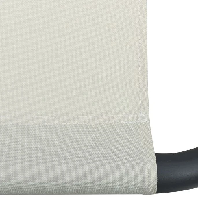 Lit De Jardin Crème 200x90 Cm Acier 2 6 Lit De Jardin Crème 200x90 Cm Acier 2 – Image 6