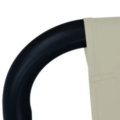 Lit De Jardin Crème 200x90 Cm Acier -Le Coin Jardin lit de jardin creme 200x90 cm acier 3666722528290 554101