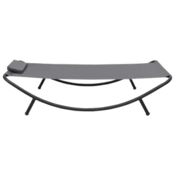 Lit De Jardin Gris 200x90 Cm Acier 2 9 Lit De Jardin Gris 200x90 Cm Acier 2 -Le Coin Jardin lit de jardin gris 200x90 cm acier 3666722528283 554105