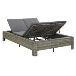 Lit De Jardin Tissu Et Résine Tressée Gris Daget -Le Coin Jardin lit de jardin tissu et resine tressee gris daget 3666722558310 386079