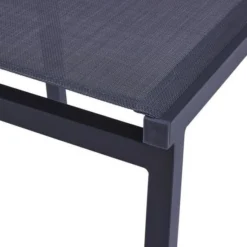 Lot De 2 Chaises En Aluminium - 48 X 56 X 87 Cm - Gris -Le Coin Jardin lot de 2 chaises en aluminium 48 x 56 x 87 cm gris 3612407958852 597542