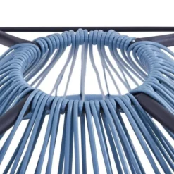 MANA Fauteuil Design En Forme D'oeuf - Cordage En Plastique Bleu Pastel -Le Coin Jardin mana fauteuil design en forme d oeuf cordage en plastique bleu pastel 3612408086745 429854