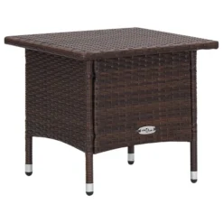 Salon De Jardin 2 Pcs Avec Coussins Résine Tressée Marron 3 -Le Coin Jardin salon de jardin 2 pcs avec coussins resine tressee marron 3666722364331 935713