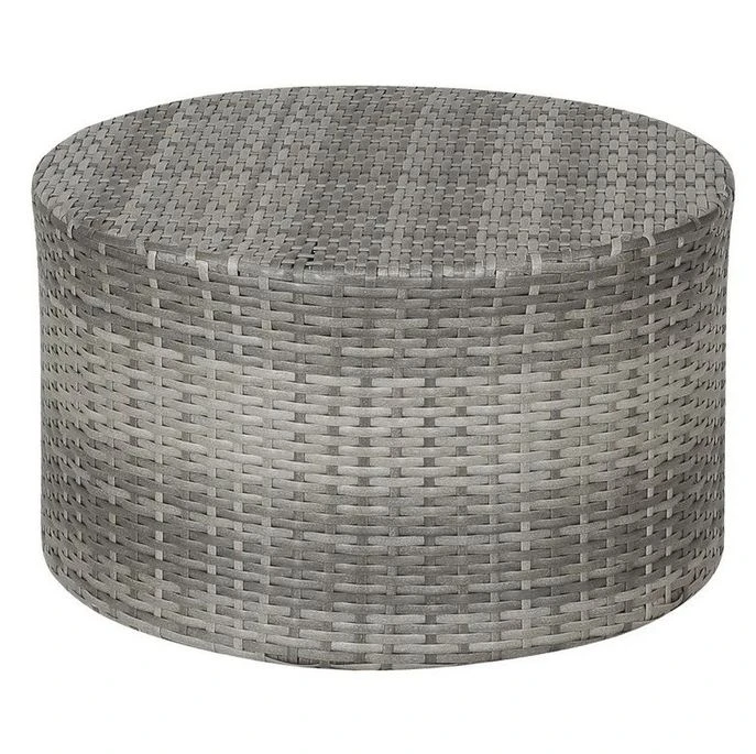 Salon De Jardin à LED 4 Pièces Résine Tressée Et Tissu Gris Uvo 5 Salon De Jardin à LED 4 Pièces Résine Tressée Et Tissu Gris Uvo – Image 5
