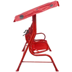 Siège Balançoire Pour Enfants Rouge -Le Coin Jardin siege balancoire pour enfants rouge 3666722181280 1216924