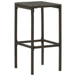 Tabourets De Bar Avec Coussins 6 Pcs Marron Résine Tressée -Le Coin Jardin tabourets de bar avec coussins 6 pcs marron resine tressee 3666722354851 943884
