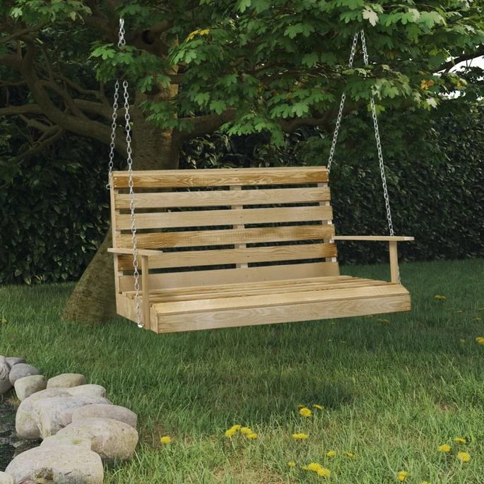 Le Coin Jardin -Le Coin Jardin balancelle 110 cm bois de pin impregne 3666722160605 1240030